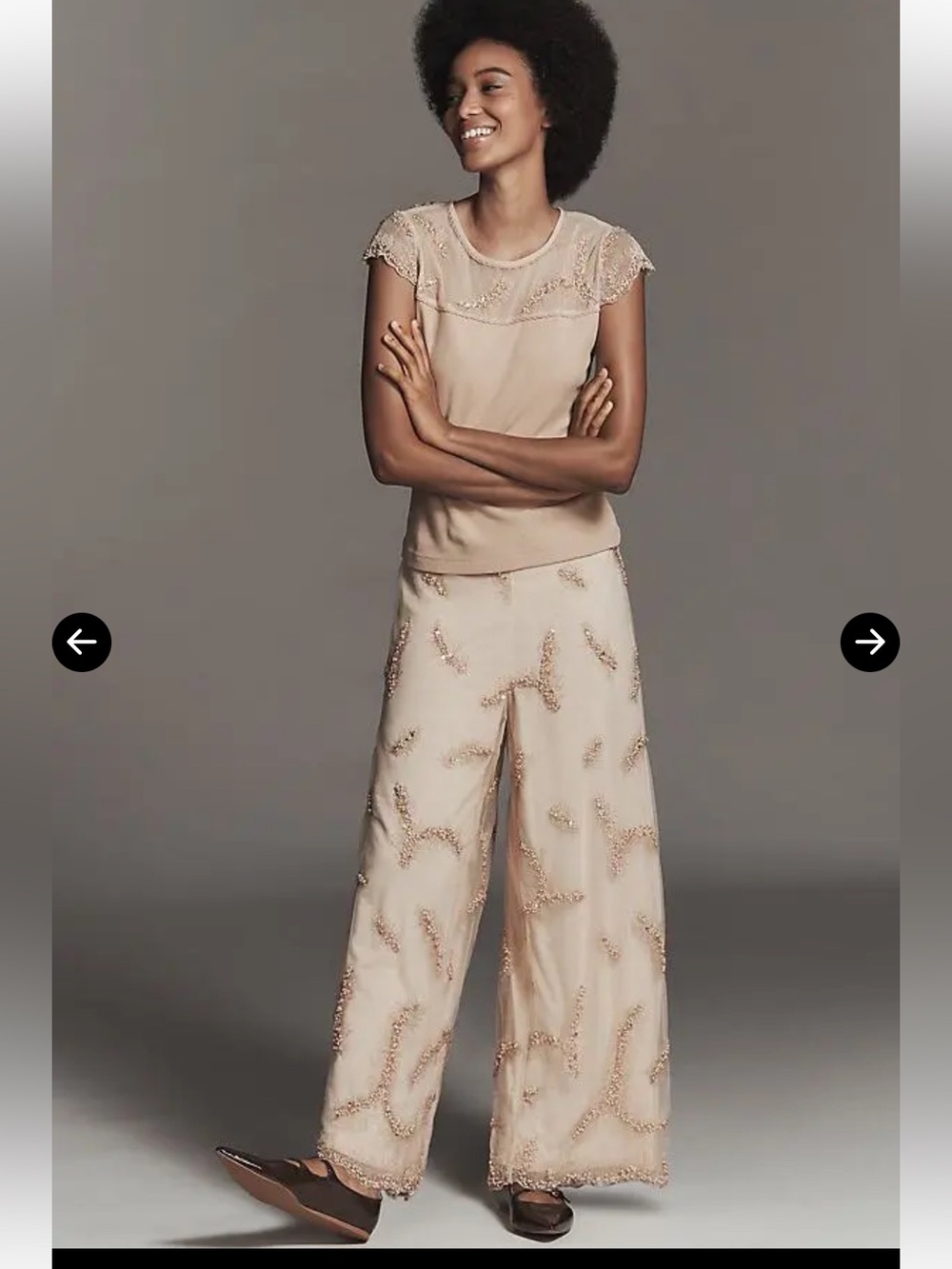 Bl-nk Anthro NWT Sz XS 5-star top rated stunning high rise lined wide-leg pants. - Picture 8 of 15
